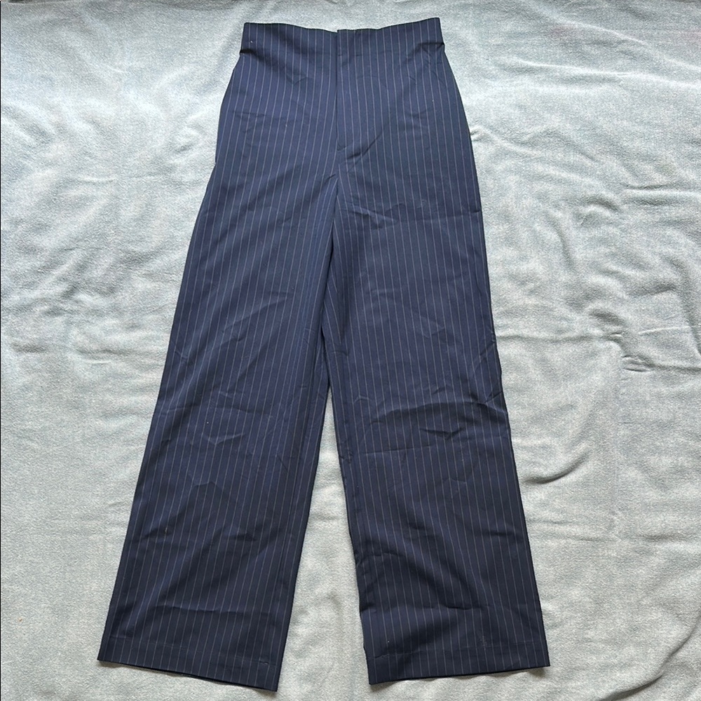 Navy Pinstripe Trousers 🌸 3 for $25